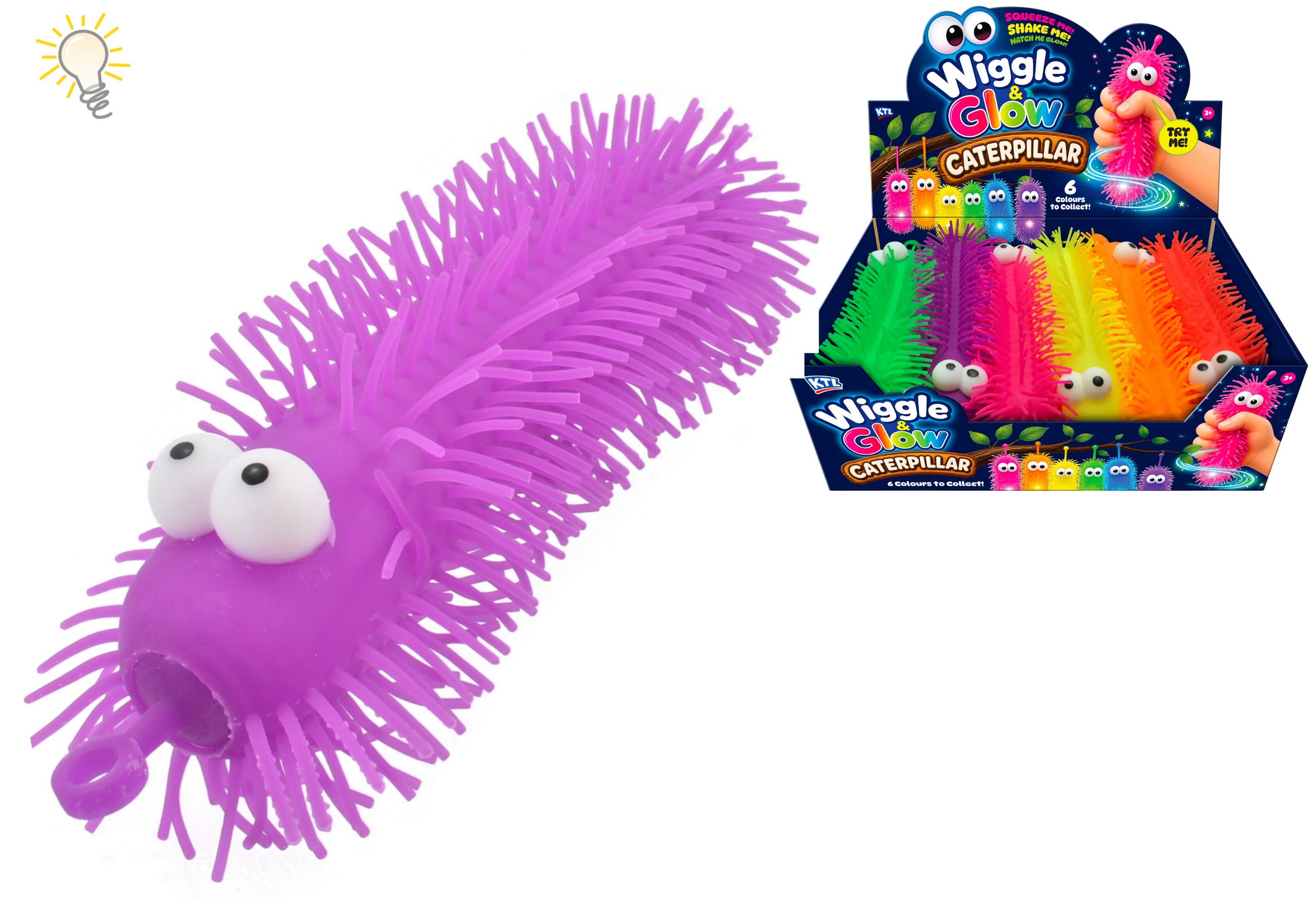 Puffer Caterpillar With Light