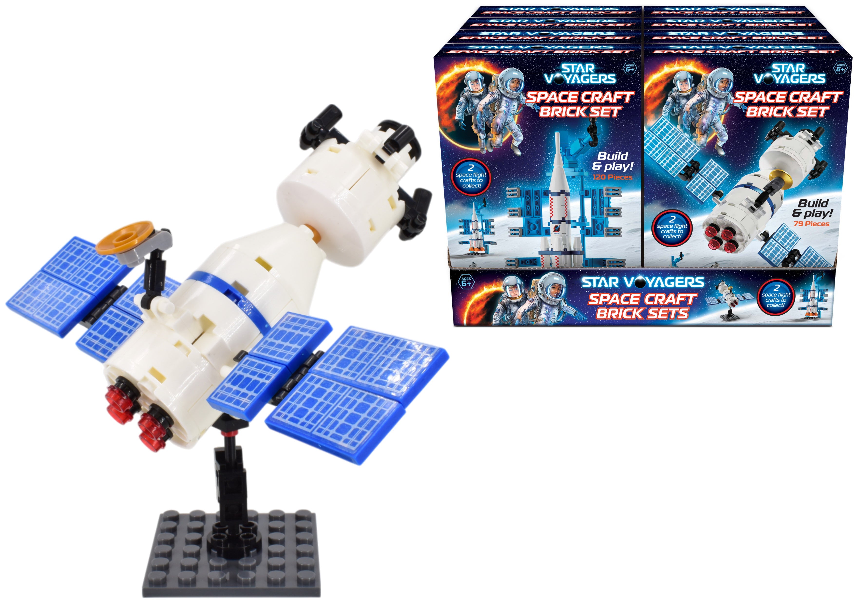Space Flight Brick Sets (2 Asst)