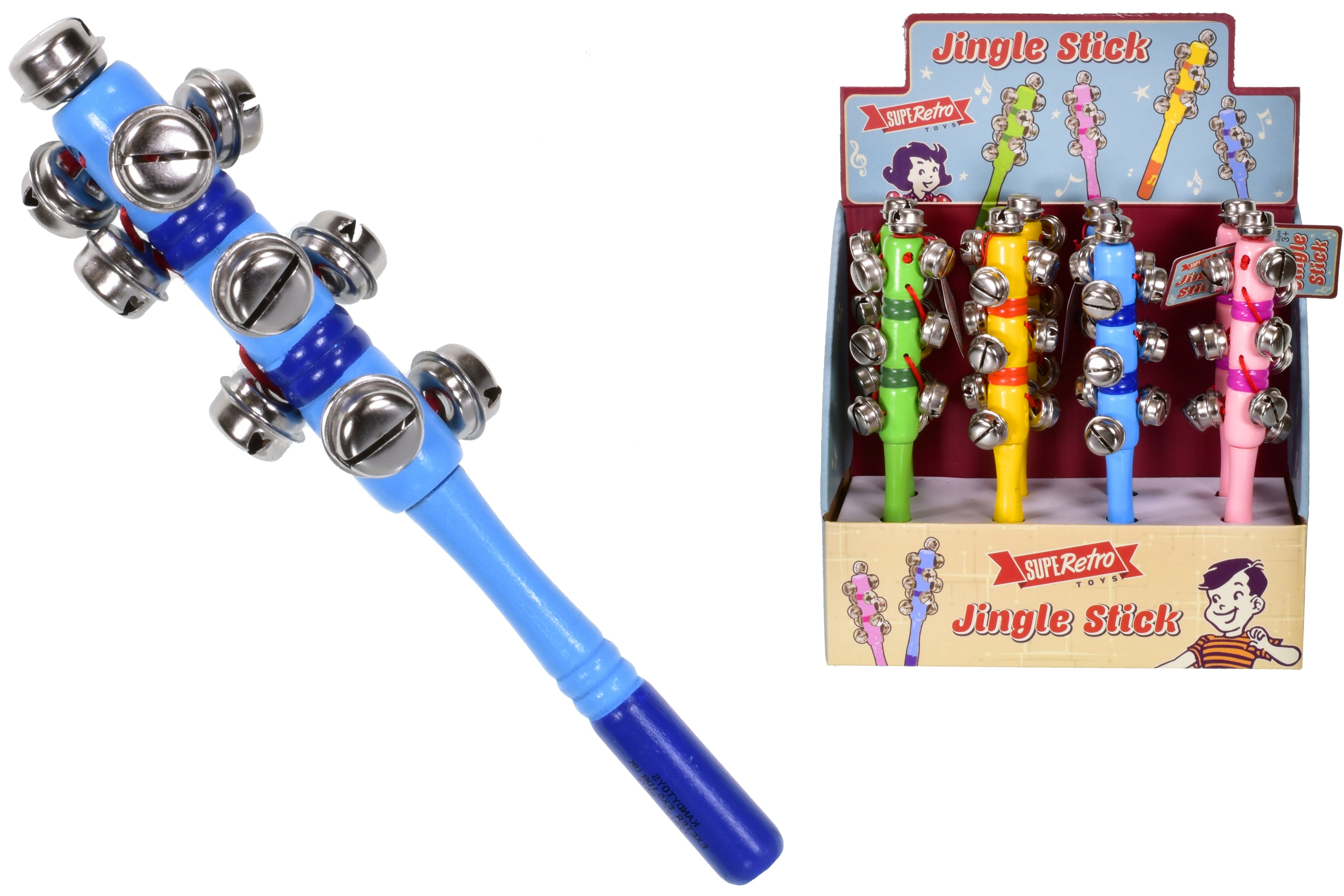 Wooden Jingle Sticks