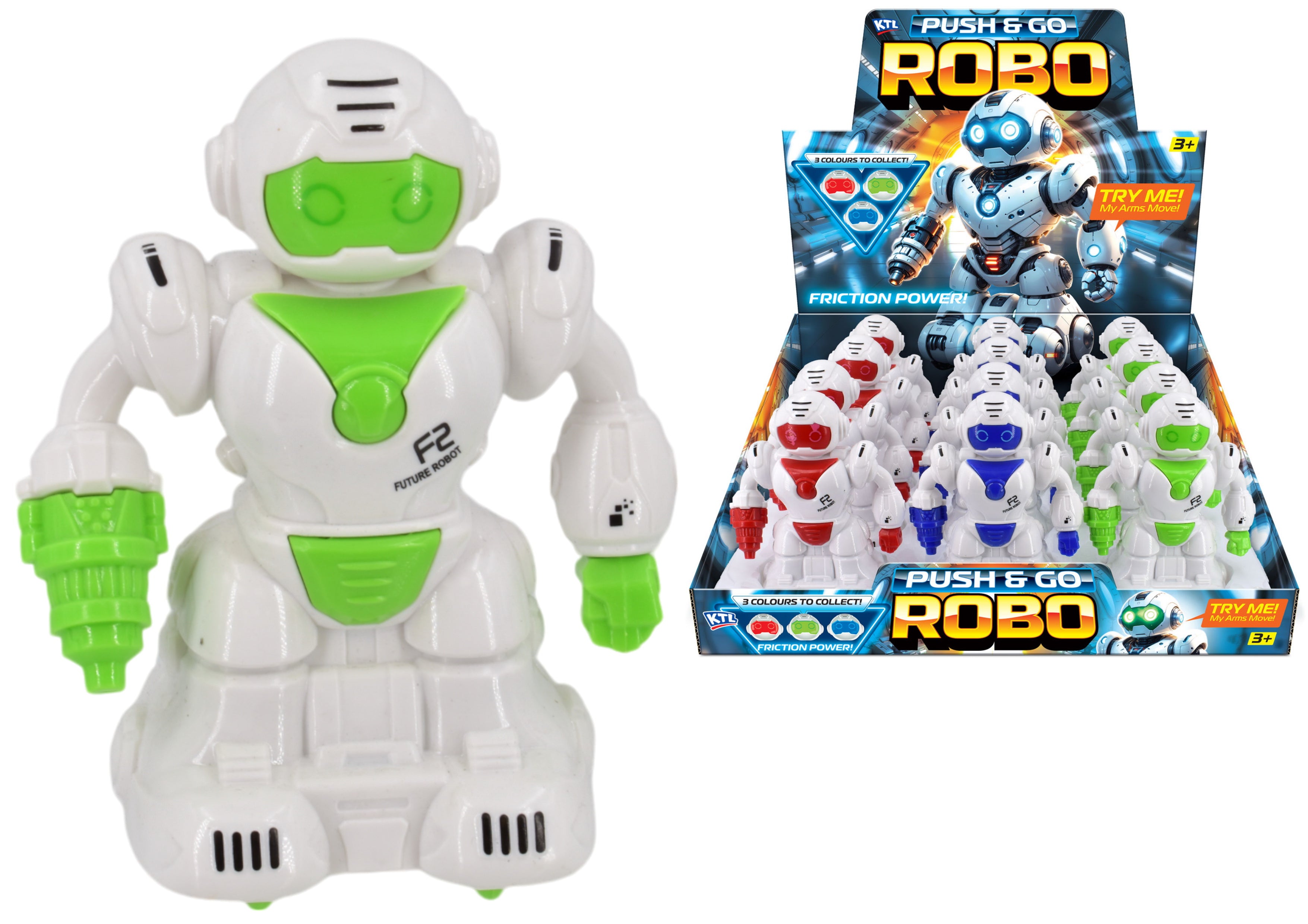 Friction Robots 3 Assorted