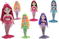 80cm Plush Mermaid - 6 Assorted Colours