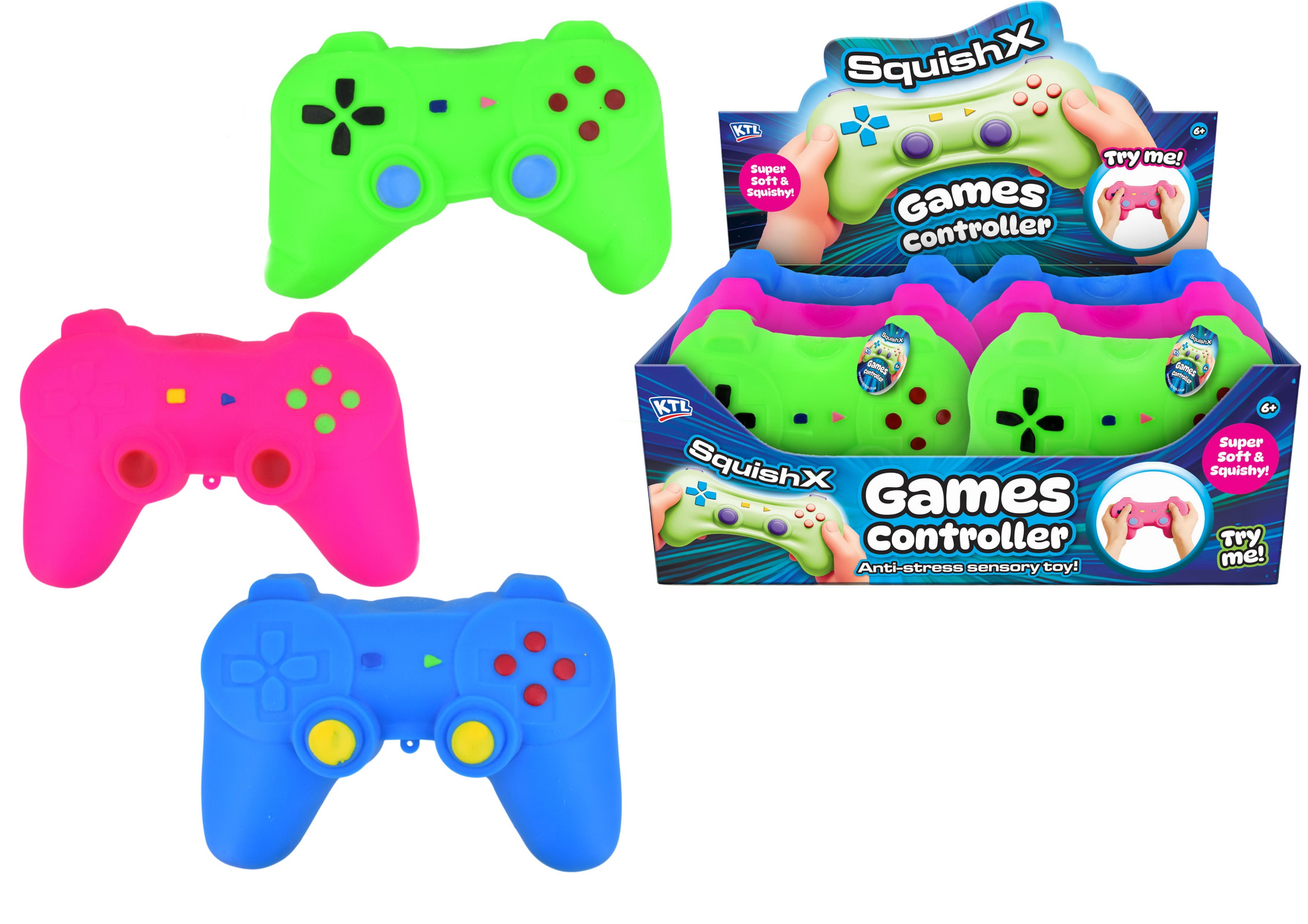 Squidgy Stretch Games Controller
