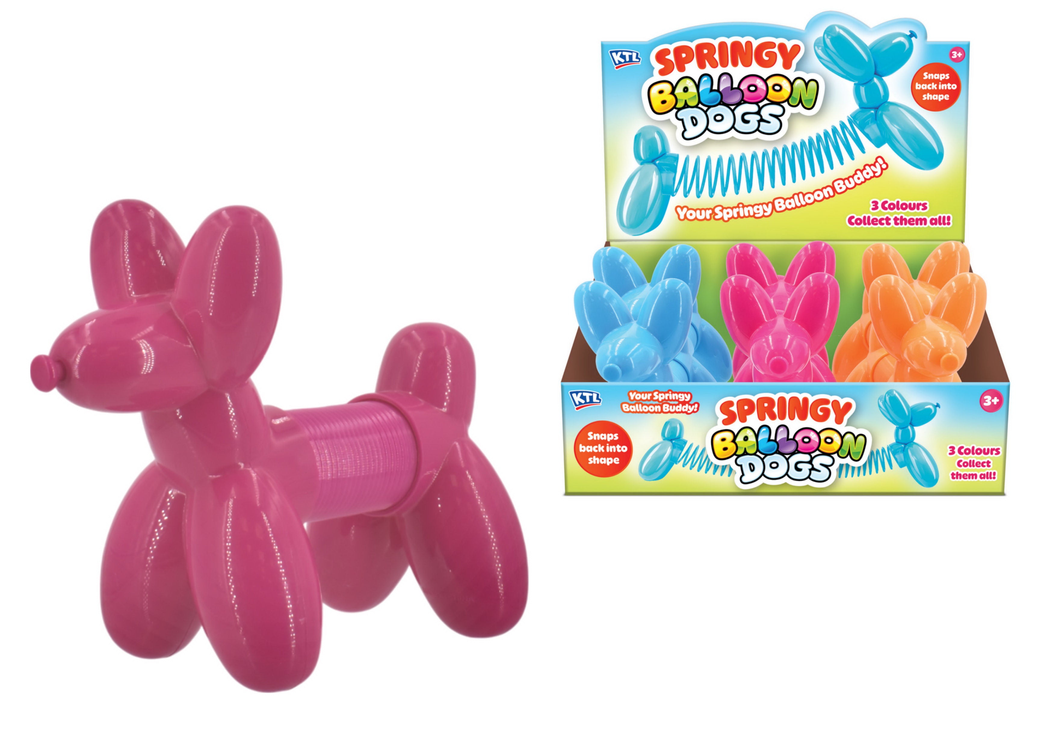 Balloon Spring Dog 15cm