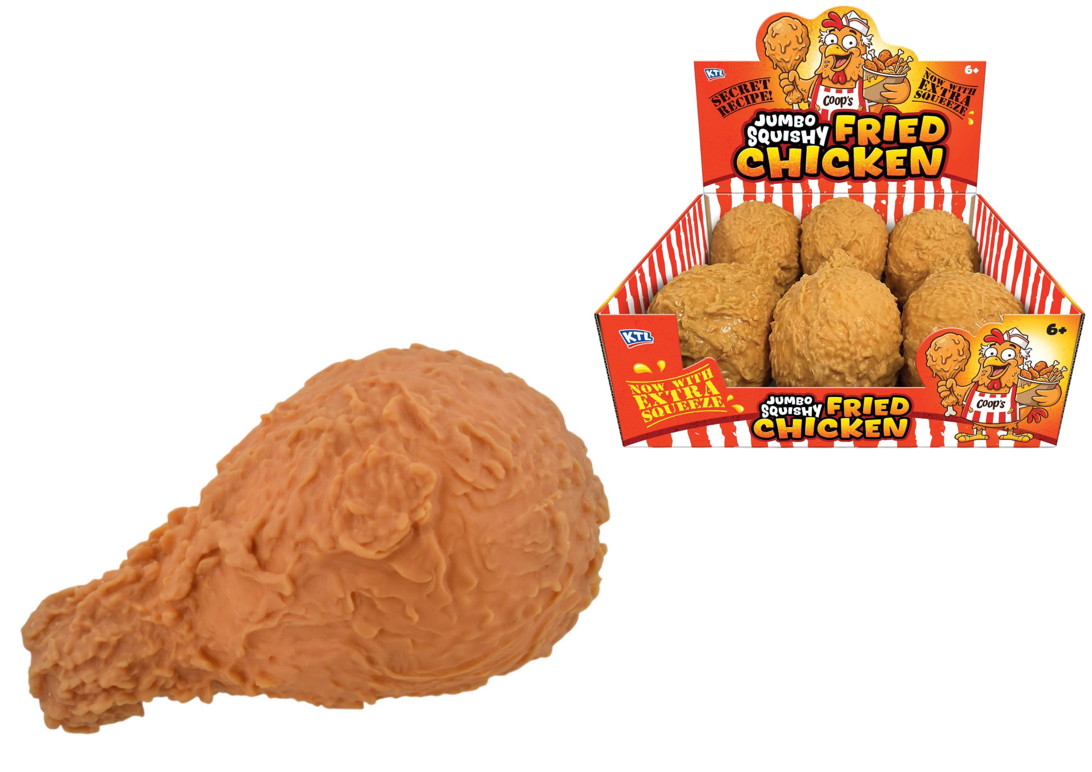 Jumbo Squishy Fried Chicken Drumstick