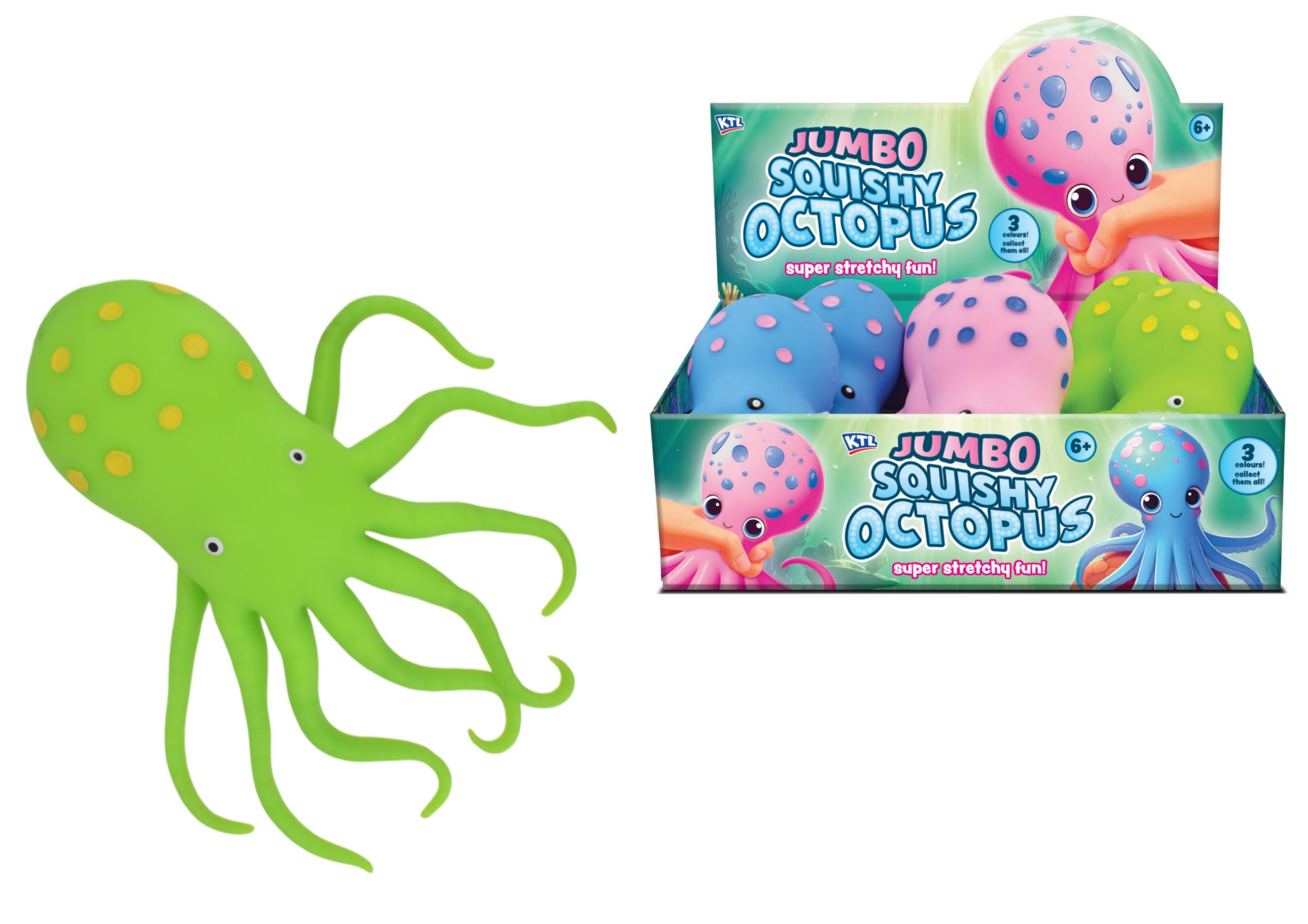 Jumbo Squishy Octopus