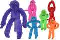 48cm Plush Hanging Monkeys (6 Assorted)